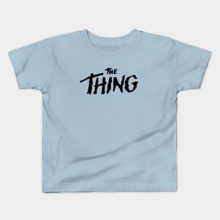 THE THING black logo Kids T-Shirt